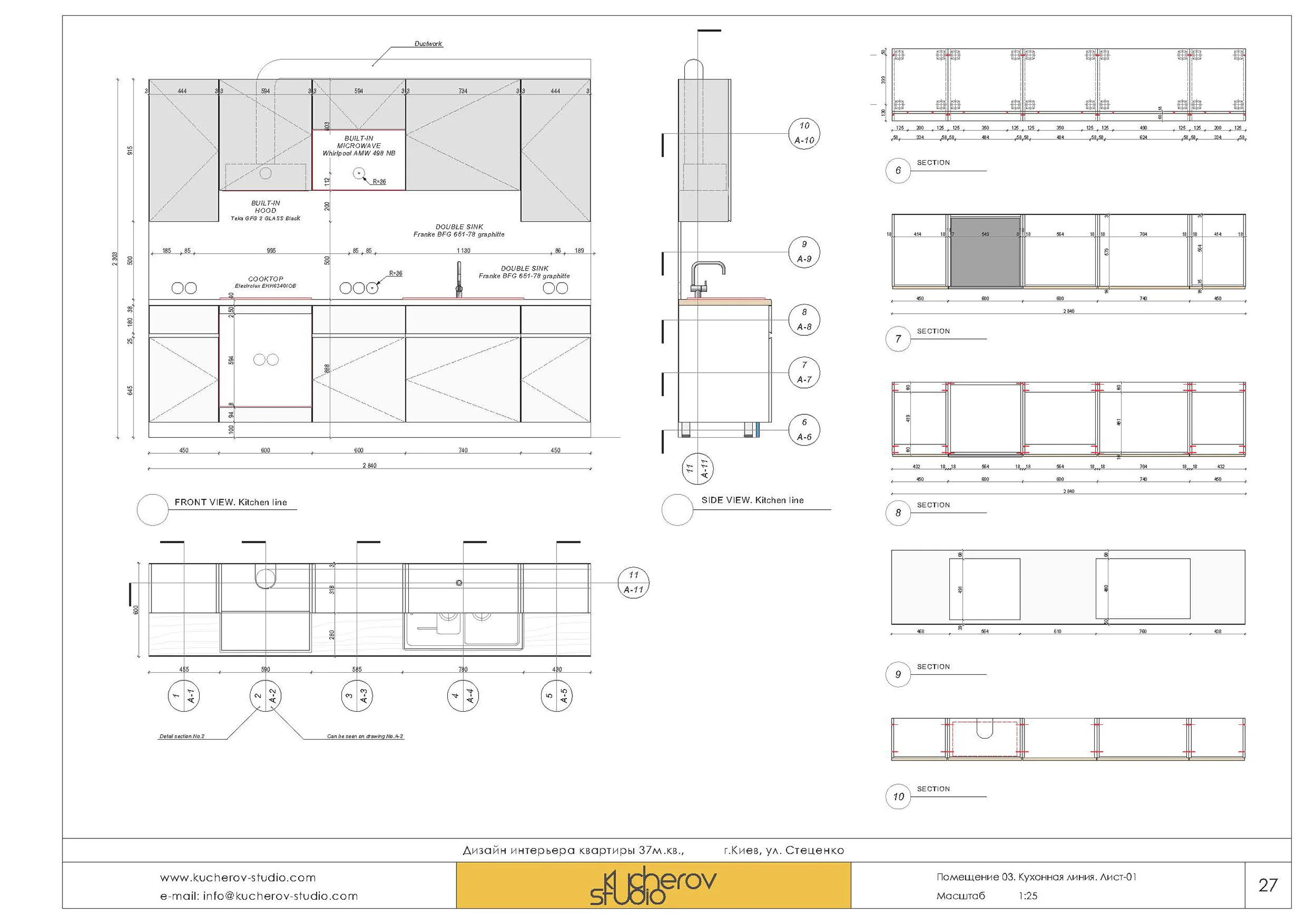 37sqm apt - Working drawings - View 19