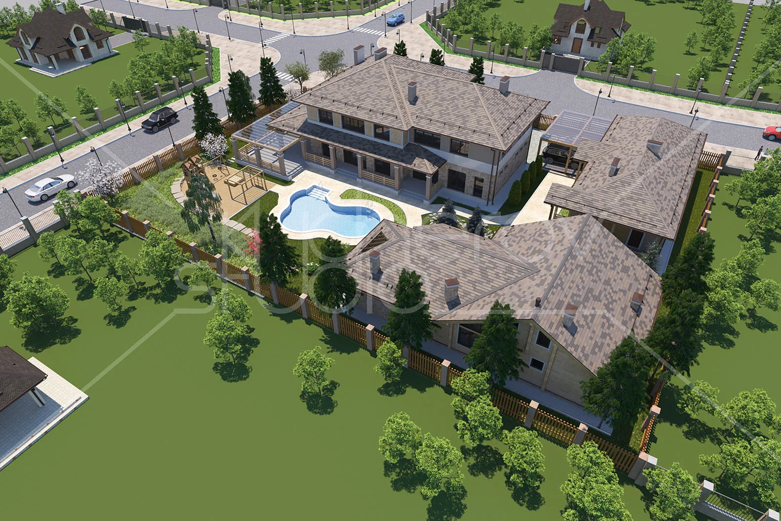 Architectural site plan - View 12