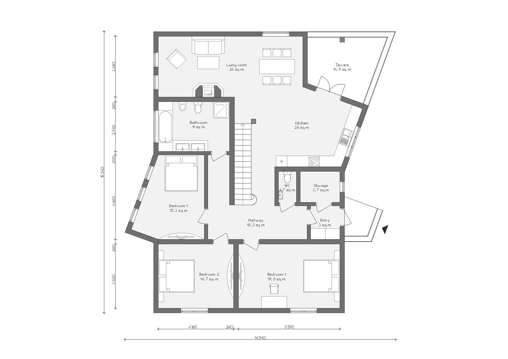 2D and 3D floor plans - View 6