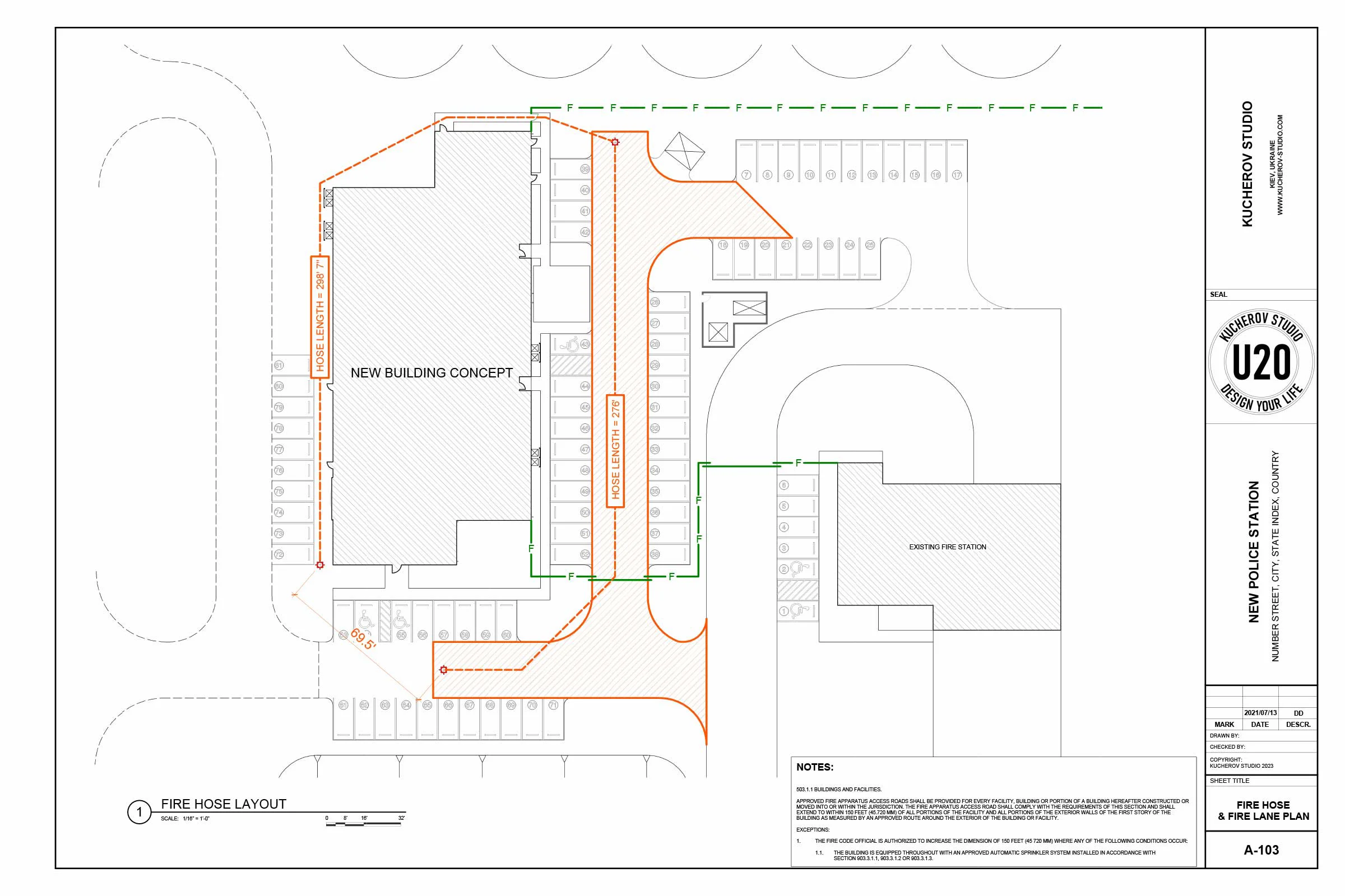 Building construction drawings - View 27