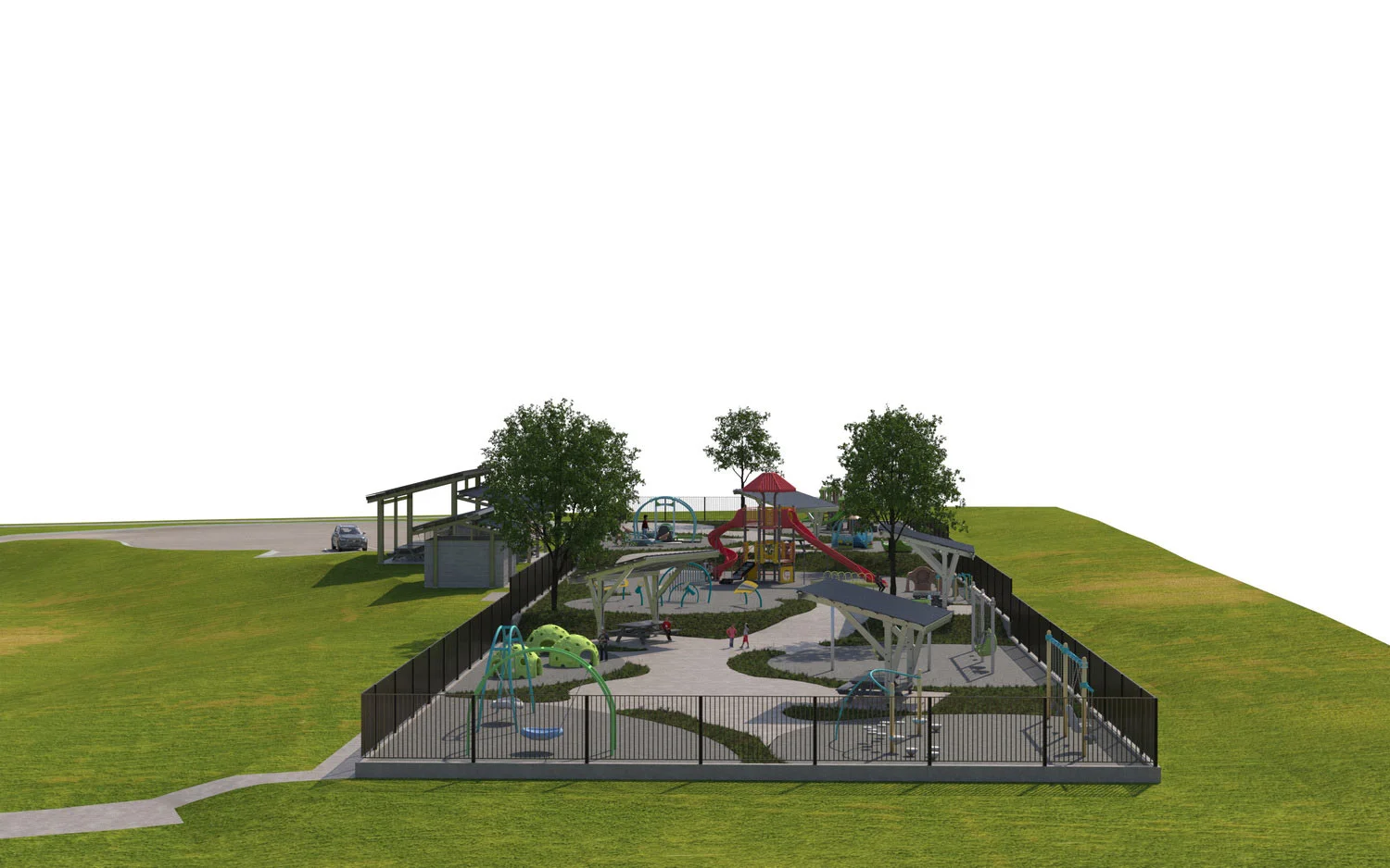 All abilities park - View 4