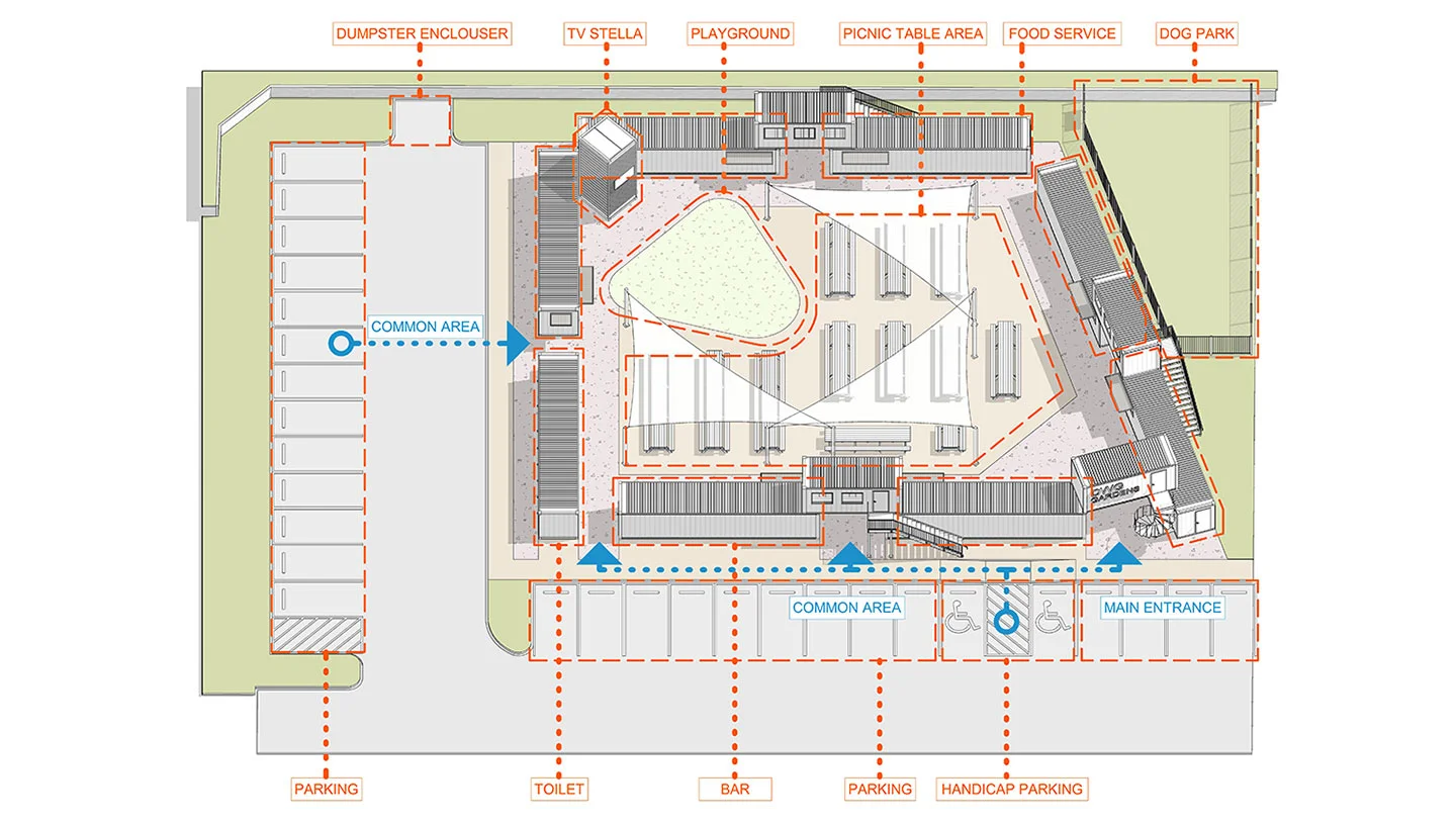 DWG garden park - View 2