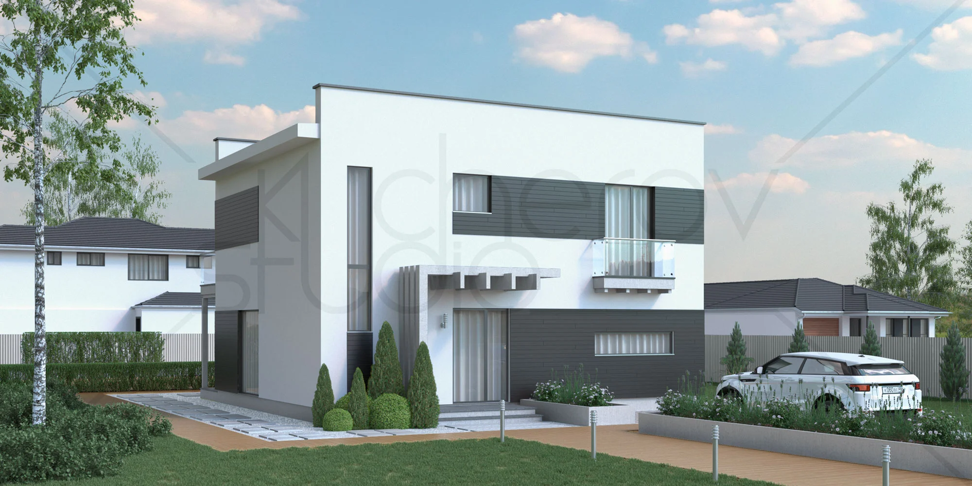Exterior 3D visualization - View 2