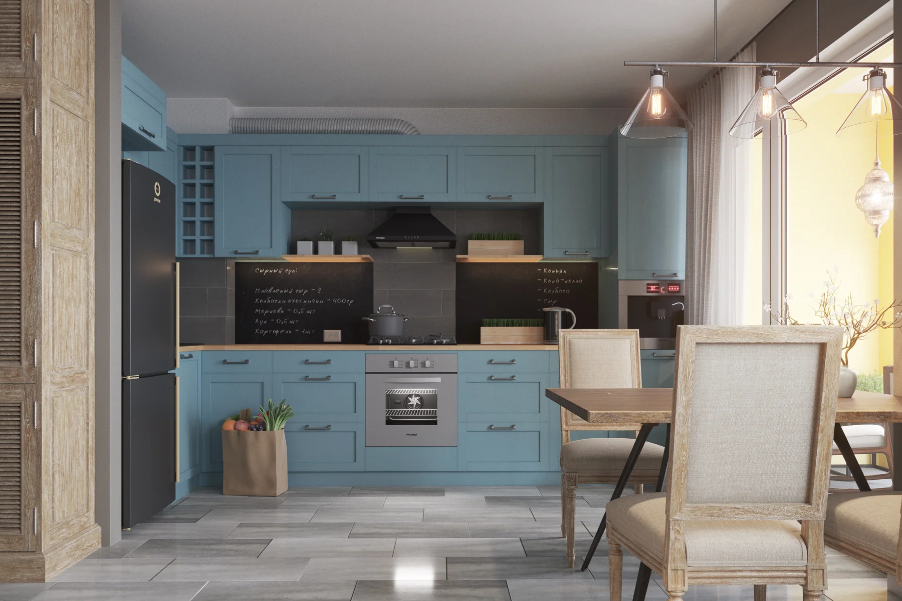 Interior 3D visualization