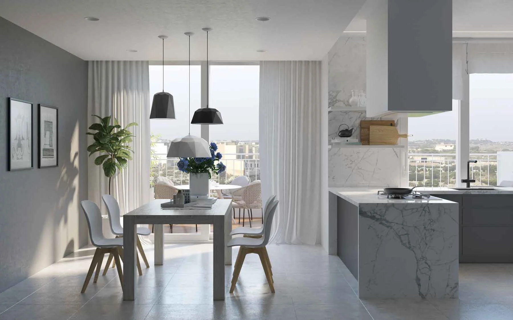 Interior 3D visualization - View 5